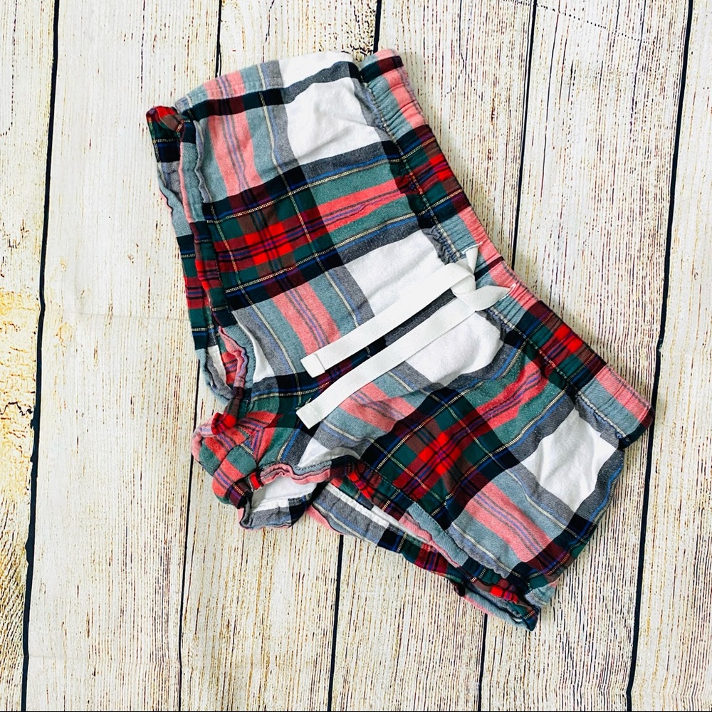 Victoria’s Secret Plaid Sleep Shorts Sz XS